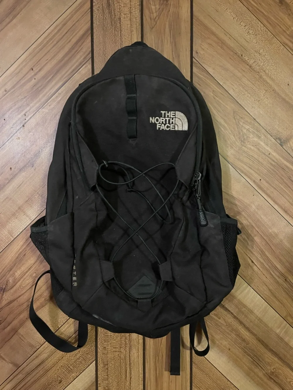 The North Face Jester Backpack Black Laptop Bag School Hiking Commuter Gorpcore